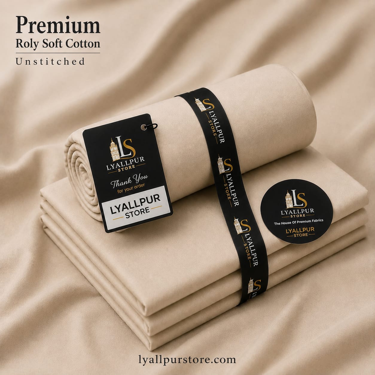 Premium Roly Soft Cotton - Brown