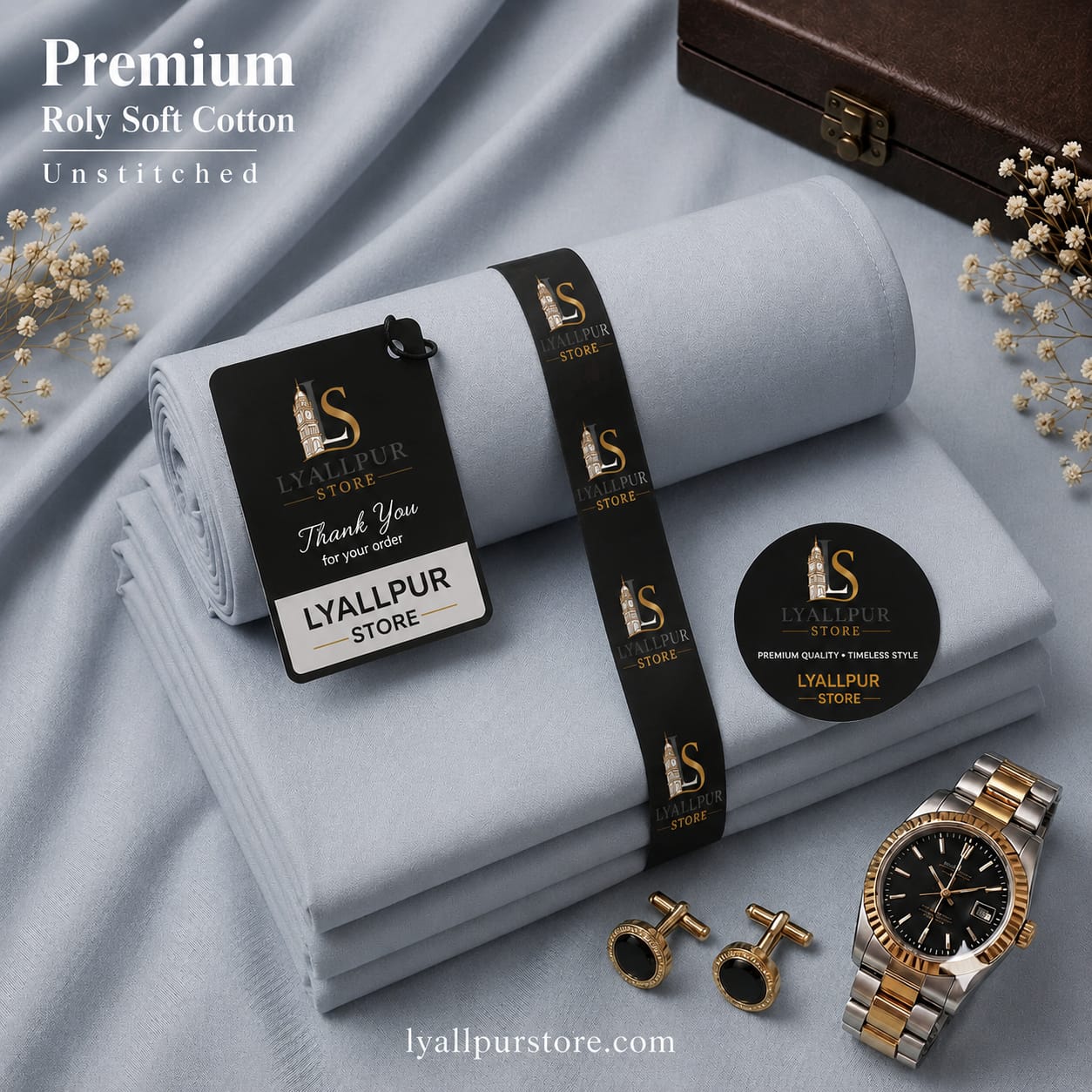 Premium Roly Soft Cotton - Beige 1