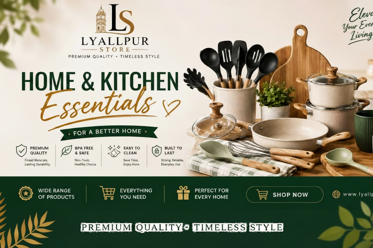 Home & Kitchen Premium Banner