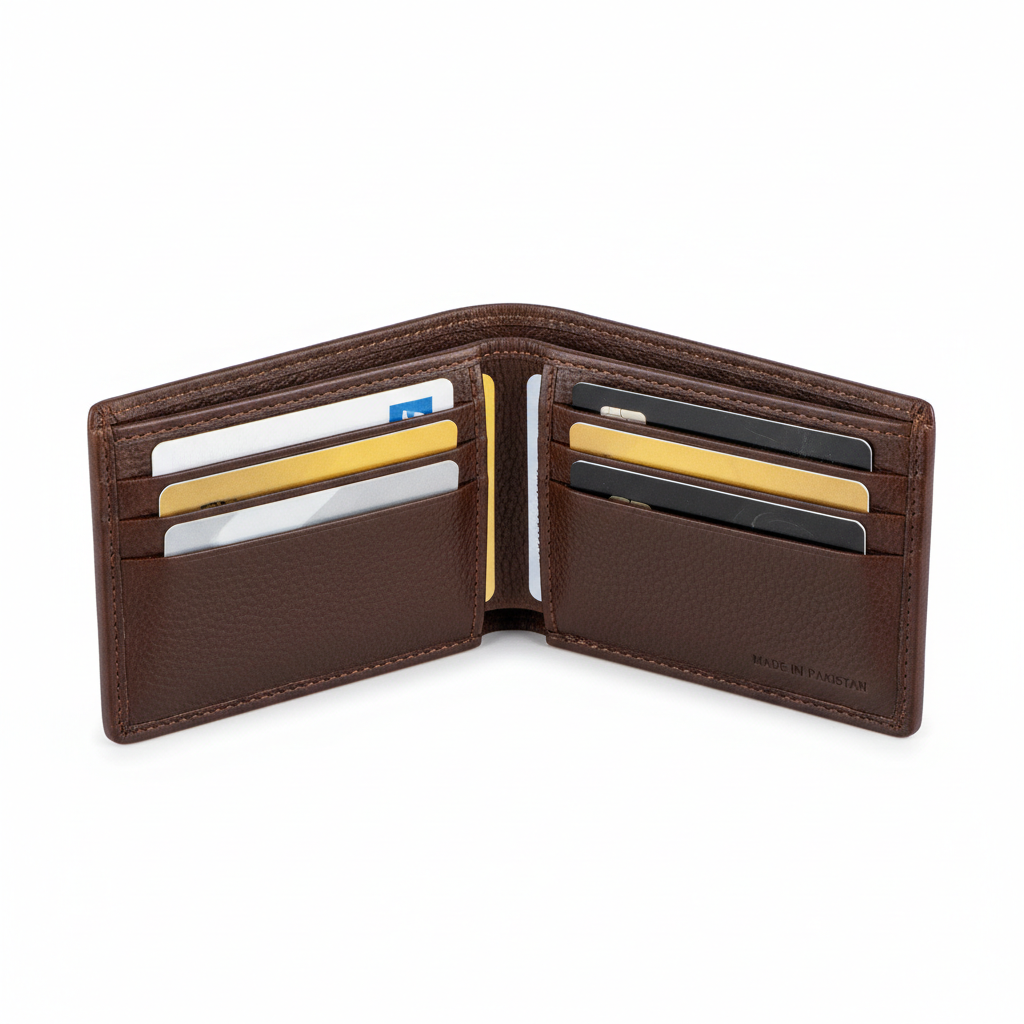 Slim Genuine Leather Wallet