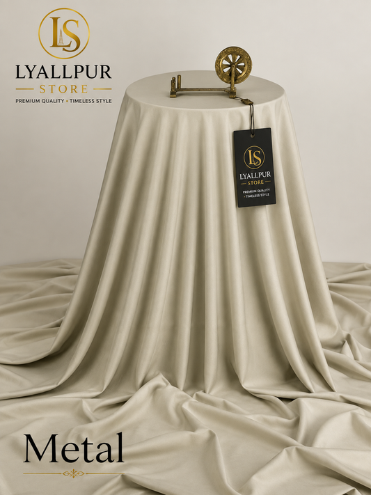 Roman Bosky Metal - Fabric Display